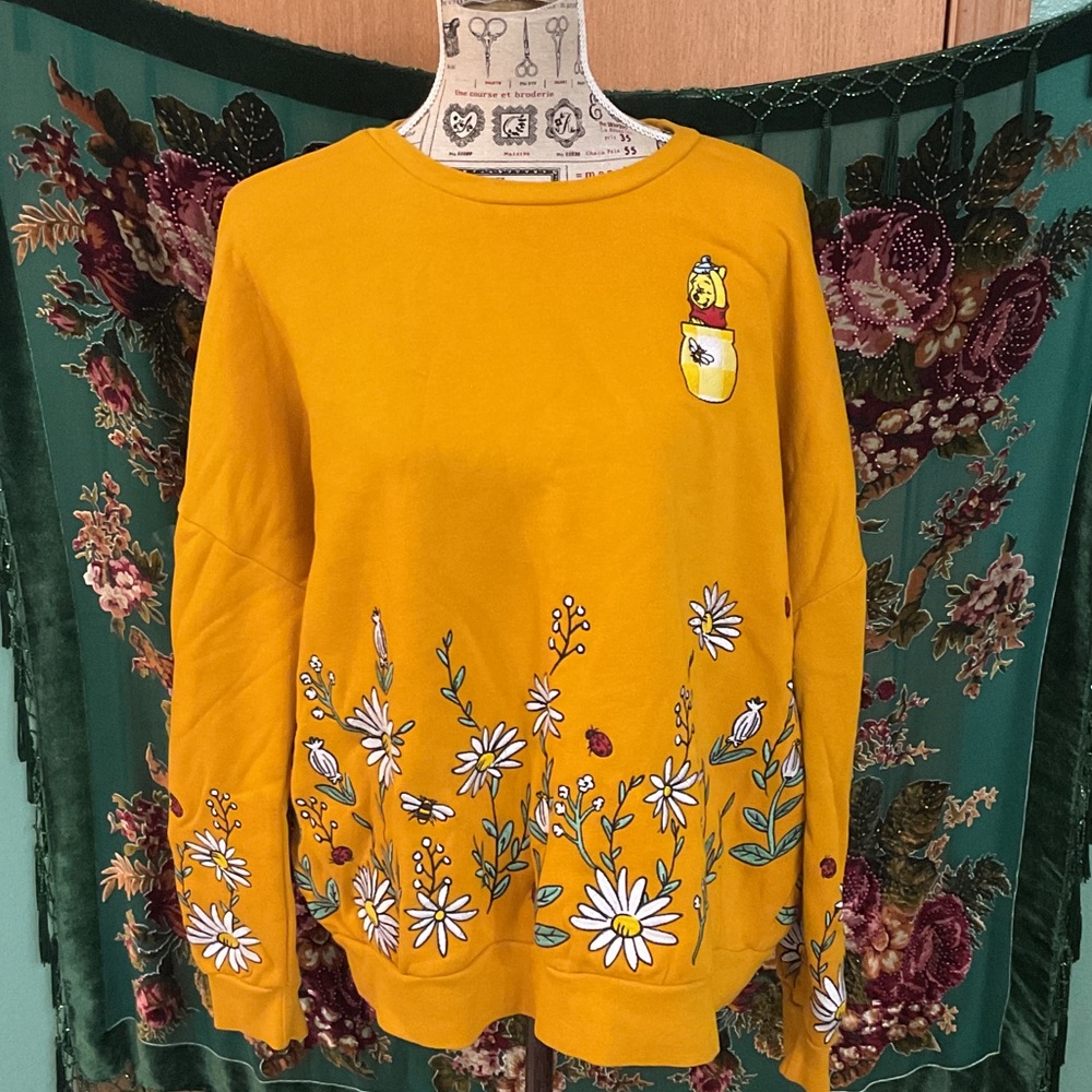 Disney Winnie the Pooh Embroidered Sweatshirt